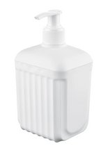 Load image into Gallery viewer, 3-Piece Plastic Soap Dispenser, Toothbrush Holder, and Soap Holder
