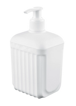 Load image into Gallery viewer, 3-Piece Plastic Soap Dispenser, Toothbrush Holder, and Soap Holder