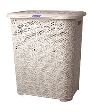 Load image into Gallery viewer, Elegant Lace Laundry Basket - Premium Quality
