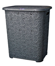 Load image into Gallery viewer, Elegant Lace Laundry Basket - Premium Quality
