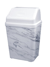 Load image into Gallery viewer, Marble Elegance: Premium Plastic Bin with Exquisite Marble Print
