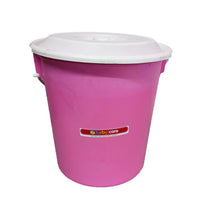 Load image into Gallery viewer, Deluxe Baby Nappy Bucket with Lid
